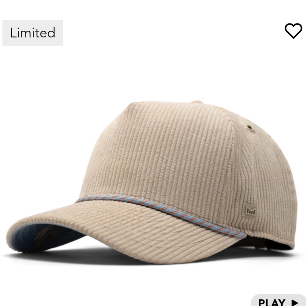 Melin hydro odyssey cord mens hat